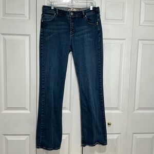 🖤 Department of Peace Bootcut Blue Denim Jeans - Size 14